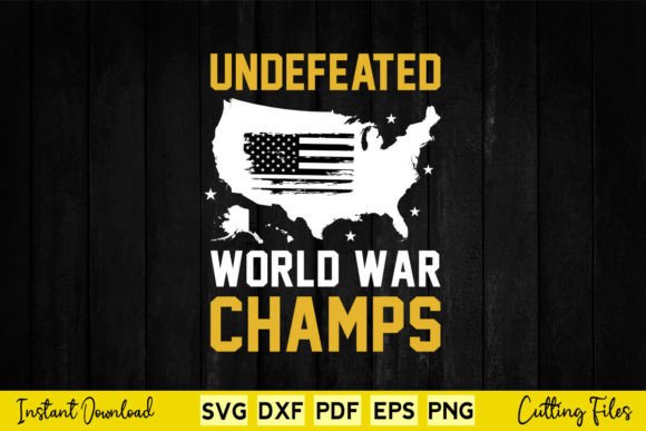 Distressed America World War Champs Graphics and Crafts Review