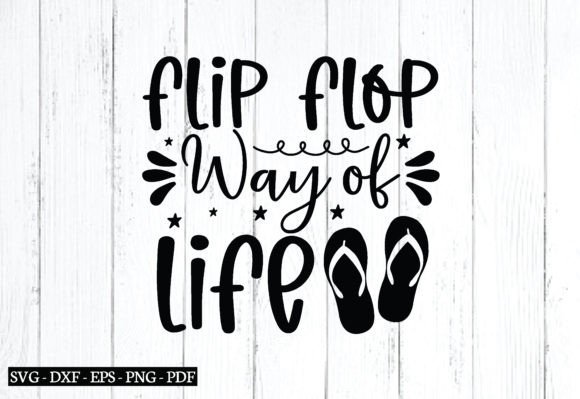 Flip Flop Way of Life Svg Graphics and Crafts Review
