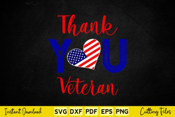 Thank You Veteran Military Patriotic Svg Review